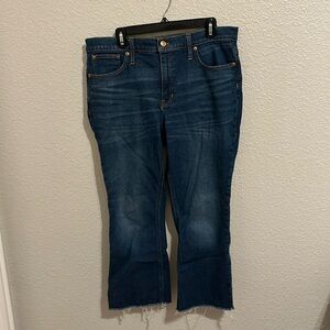 J Crew Denim Jeans. Size 32. Billie Demi Boot Crop